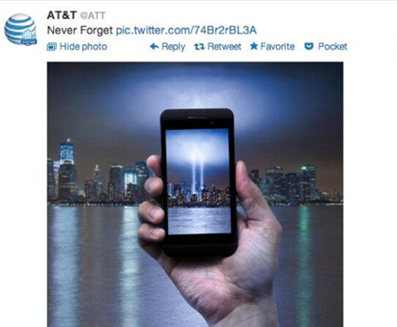 AT&T Tweet