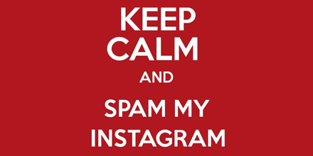 Social media spam