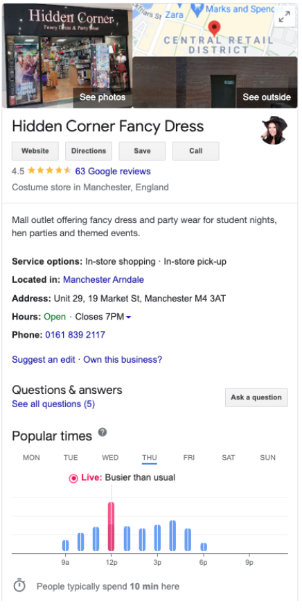 Top Halloween Google Trends 2021 Local Fancy Dress Shop Manchester